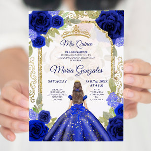 Tunga Ro, mexikansk flicka Charra Quinceanera Inbjudningar