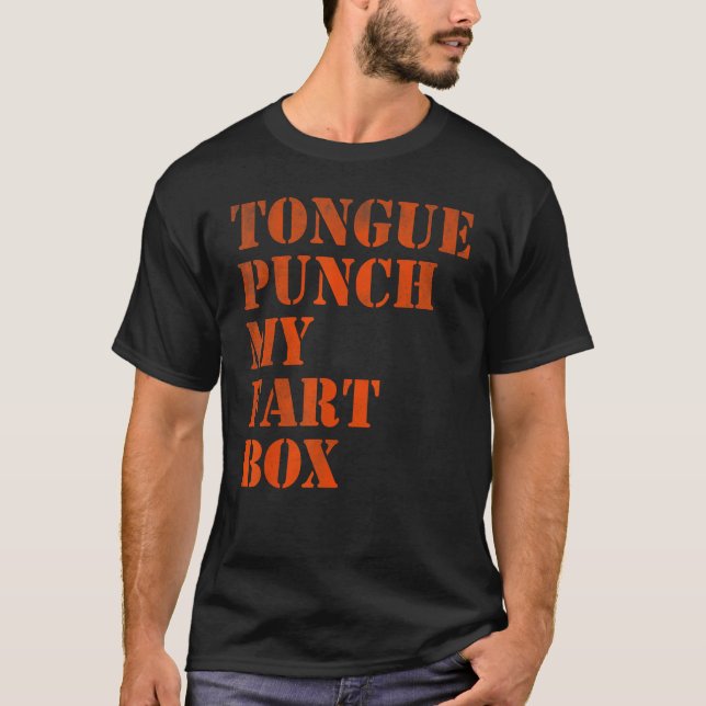 Tunga slår min farlåda t shirt (Framsida)