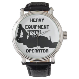 Tunga utrustningsoperatör armbandsur