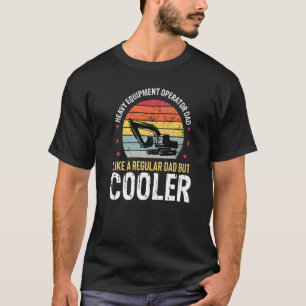 Tunga utrustningsoperatör Pappa Pundozer M T Shirt