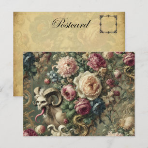 🩸 Tunga-vita blodkroppar - gotin Victorian Helg Vykort