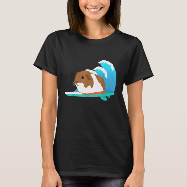 Tunga ytbeklädnad Saker Costume Gift Surfing T Shirt (Framsida)