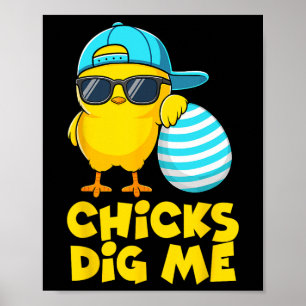 Tungande Chickar Gräver mig För manar boys Kids Sm Poster