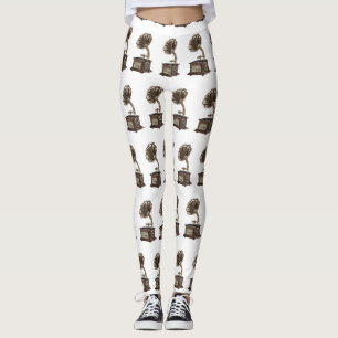 Tungbar illustration av tecknad leggings