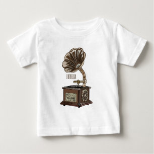 Tungbar illustration av tecknad t shirt