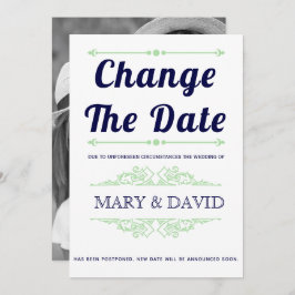 Tungblått, mynta grönt Ändra datummeddelande Spara Datumet