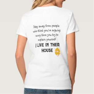 Tungcitattecken, Studenten, Grattisar T Shirt