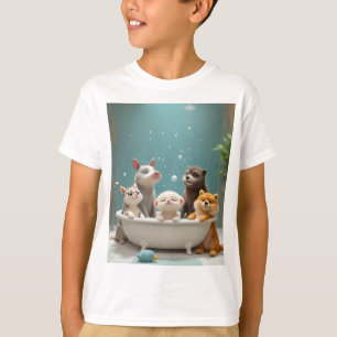 Tungdjur i badkar t shirt