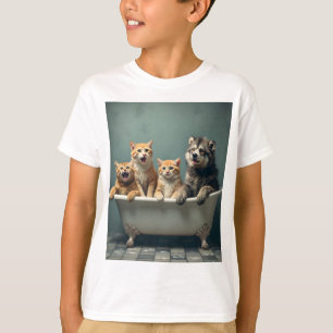 Tungdjur i badkar t shirt