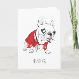 "Tungkyss" valentin kort för dag