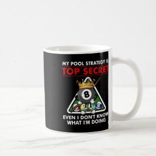 Tungliga miljarder Bassäng Design För manar kvinno Kaffemugg