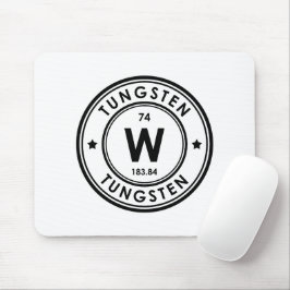 Tungsten Inslag Mouse Pad Musmatta