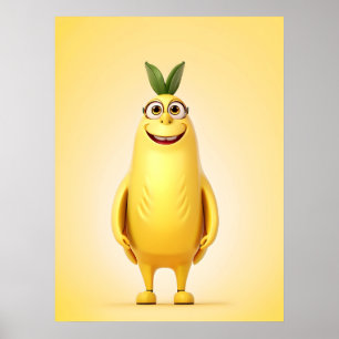Tungt banantecken poster