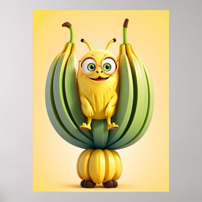 Tungt banantecken poster (Framsidan)