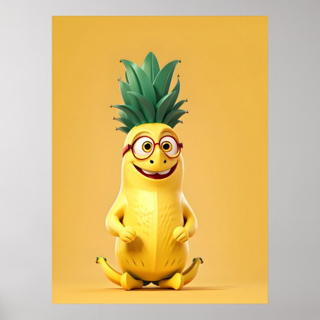 Tungt banantecken poster (Framsidan)