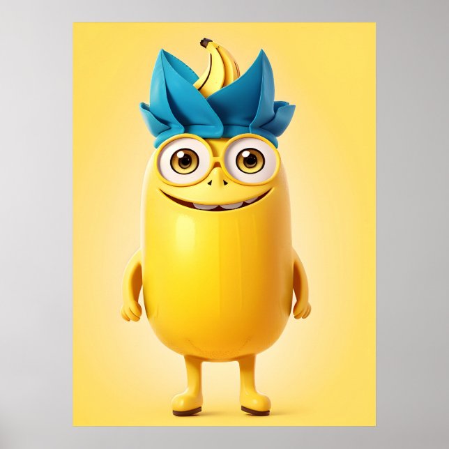 Tungt banantecken poster (Framsidan)