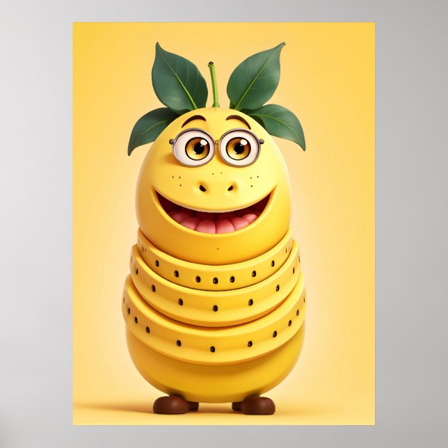 Tungt banantecken poster (Framsidan)