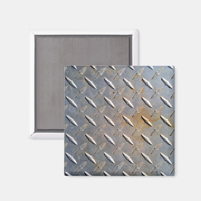 Tungt diamantplåtstål Grafisk Magnet (Front/Back)