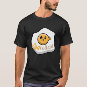 Tungt eggcellent stekt ägg t shirt