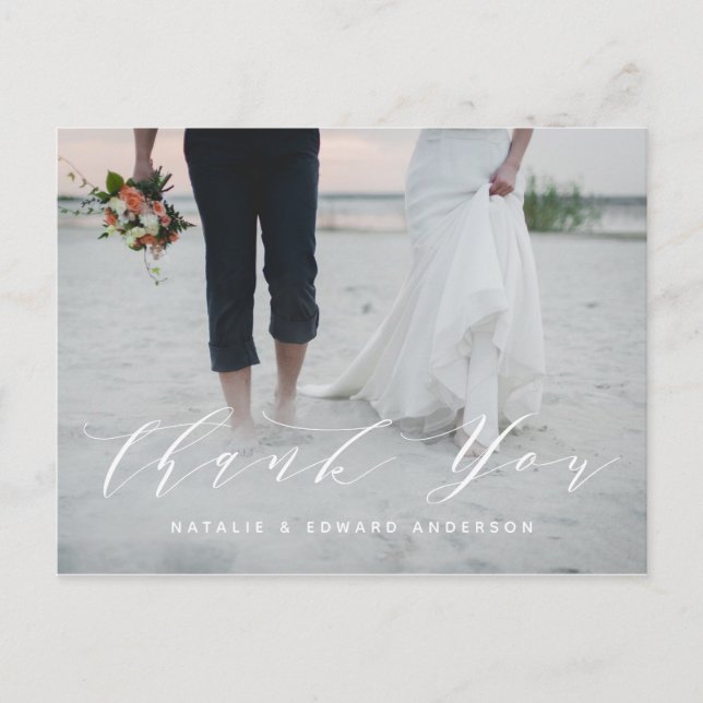 Tungt målat + skript fototack som vykortet innehål vykort (Framsida)