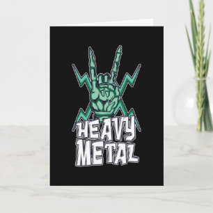 Tungt Metall Kort