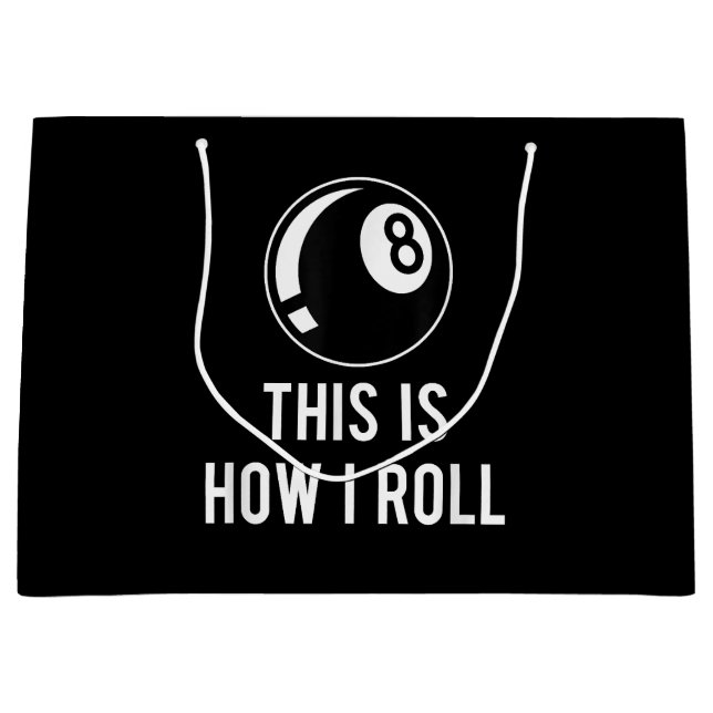 Tungt miljardformat för Bassäng-spelare Retro 8 Ba (Framsidan)