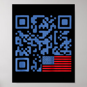 Tungt Qr President Trump 4547 Dancing Dance Moves Poster