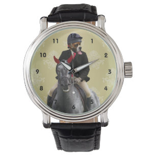 Tungt riddartecken armbandsur
