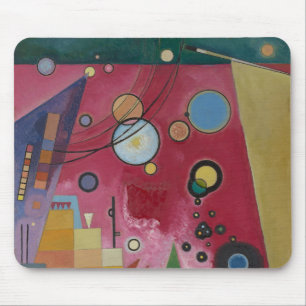 Tungt rött av Wassily Kandinsky Musmatta
