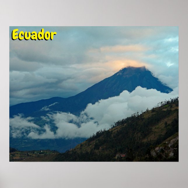 Tungurahua, Ecuador Poster (Framsidan)