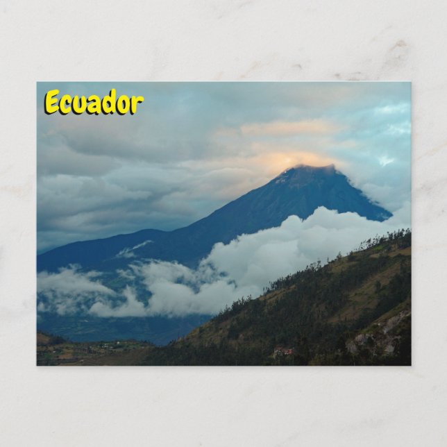 Tungurahua, Ecuador Vykort (Framsida)