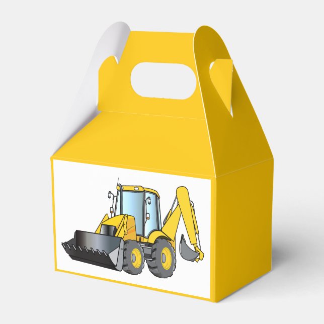 Tungutrustning: Backhoe Presentaskar (Framsidan Sidan)