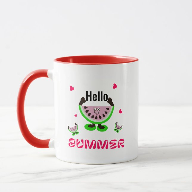Tungvattenmeloner Mugg (Vänster)