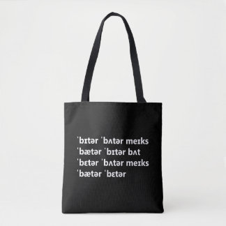 Tungvridare - Smör Totebag Tygkasse