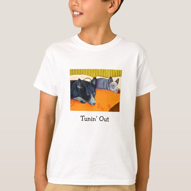 Tunin ut t-shirt (Framsida)