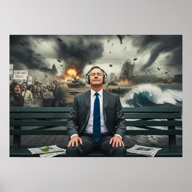 Tuning it Out Poster (Framsidan)