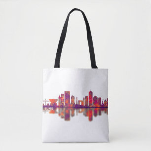 Tunis Skyline Tygkasse