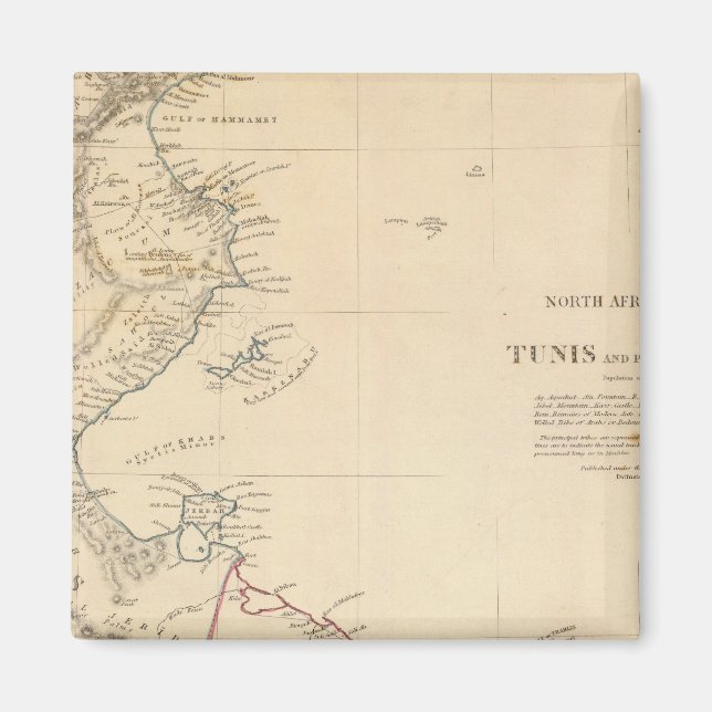 Tunis, Tripoli Magnet (Framsidan)