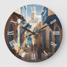 Tunis Tunisia Travel Medina Stor Klocka