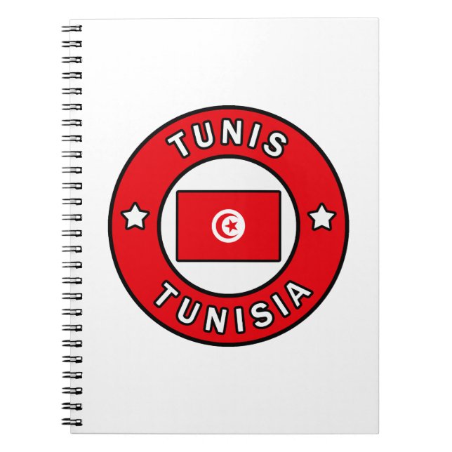 Tunis Tunisien Anteckningsbok (Framsidan)