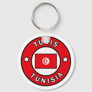 Tunis Tunisien Nyckelring