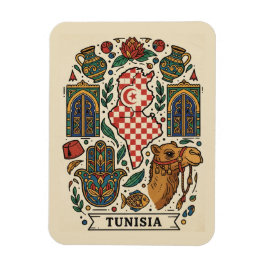 Tunis Tunisien Resa Magnet