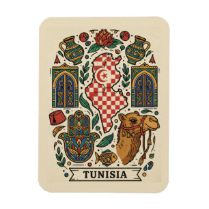 Tunis Tunisien Resa Magnet