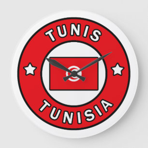 Tunis Tunisien Stor Klocka