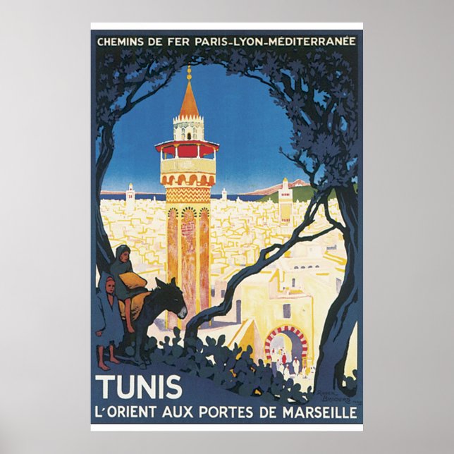 Tunis Vintage resor Poster (Framsidan)