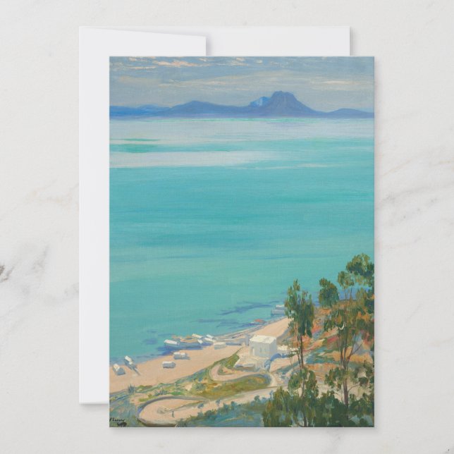 Tunisbukten, morgon | Herr John Lavery (Framsida)