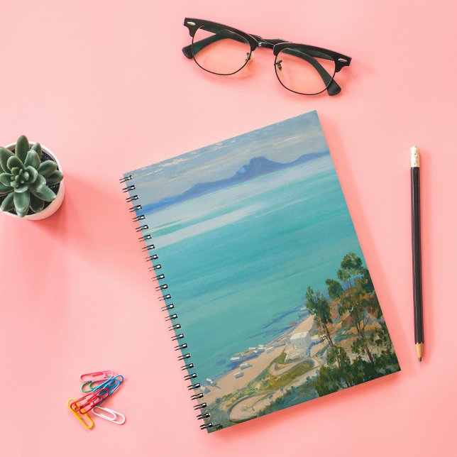 Tunisbukten, morgon | Herr John Lavery Anteckningsbok (Skapare uppladdad)