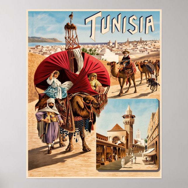 Tunisien affisch  (Framsidan)