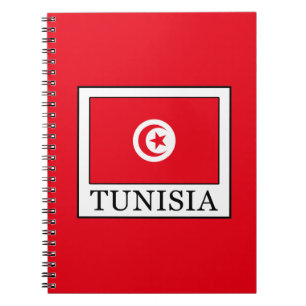 Tunisien Anteckningsbok Med Spiral