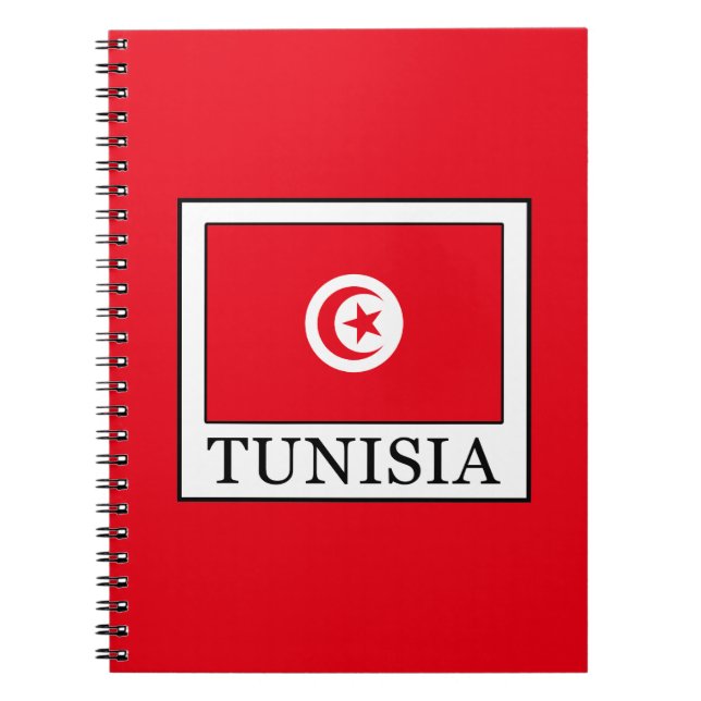 Tunisien Anteckningsbok Med Spiral (Framsidan)